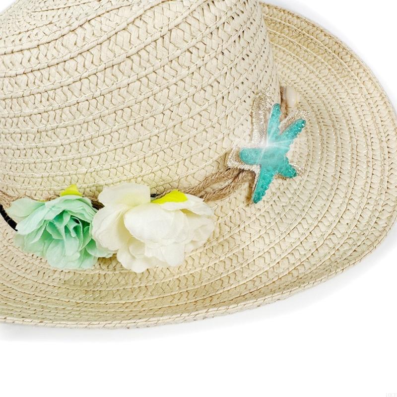 Outdoor Adventure Hat - Vacation Children Straw Hat Breathable Straw