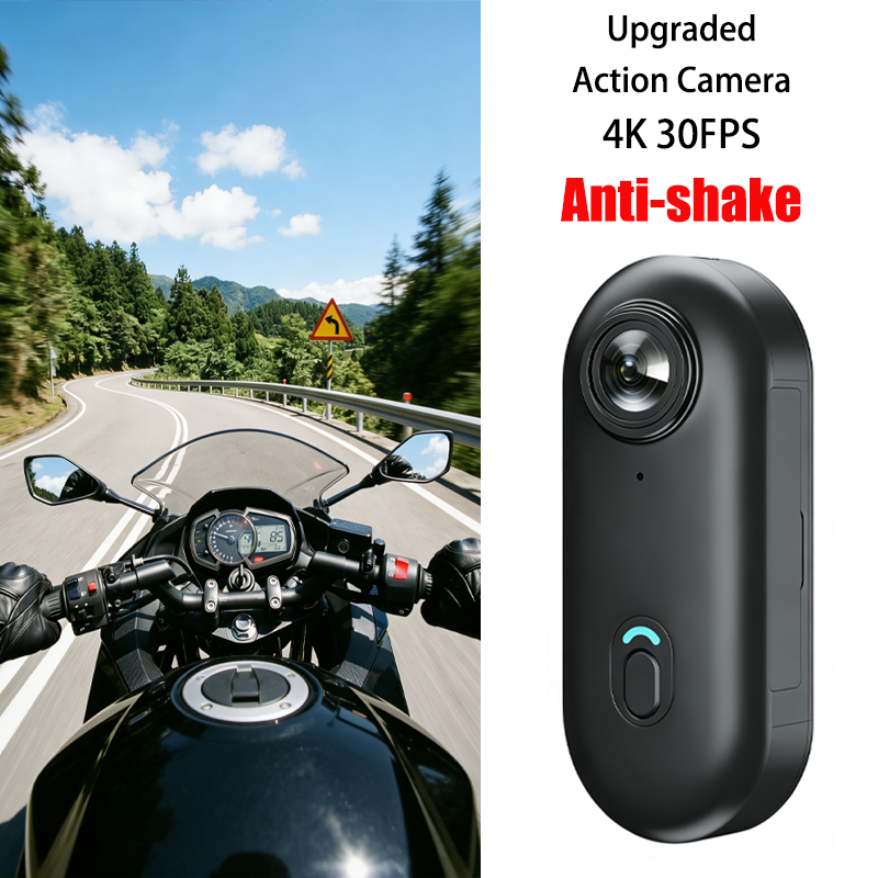 Outdoor Adventure Videos - 4K Anti Shake Action Camera EIS