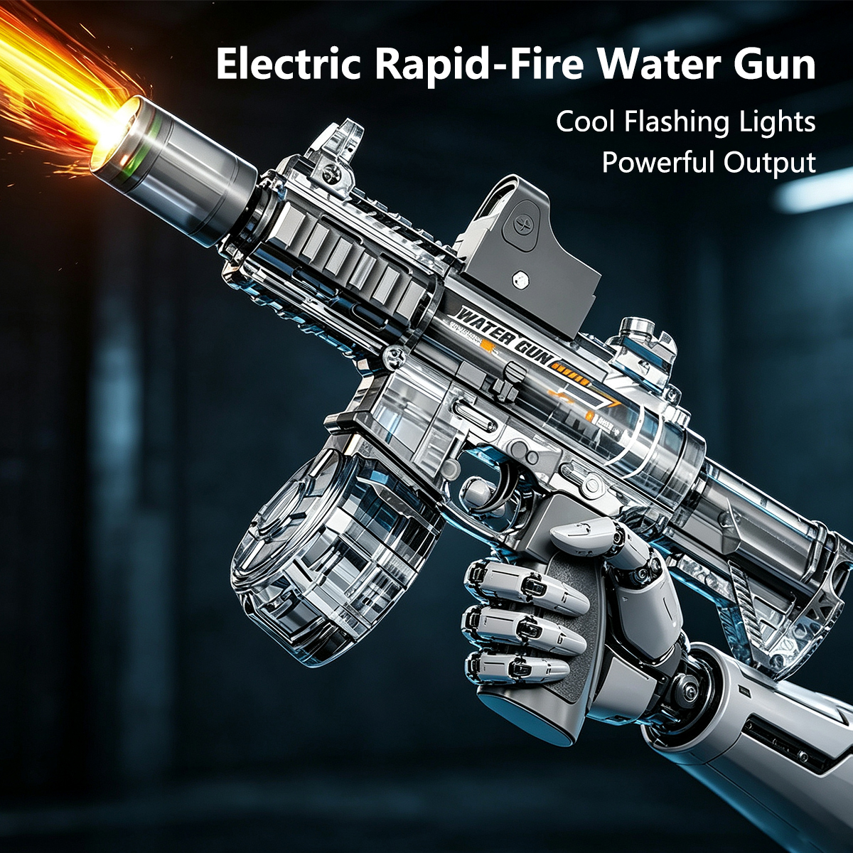 Outdoor Adventure Games - Electric Water Guns Large Capacity Powerful