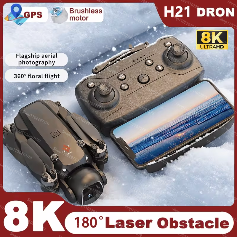 Outdoor Adventure Videos - 2026 NEW H21 Drone 5G GPS