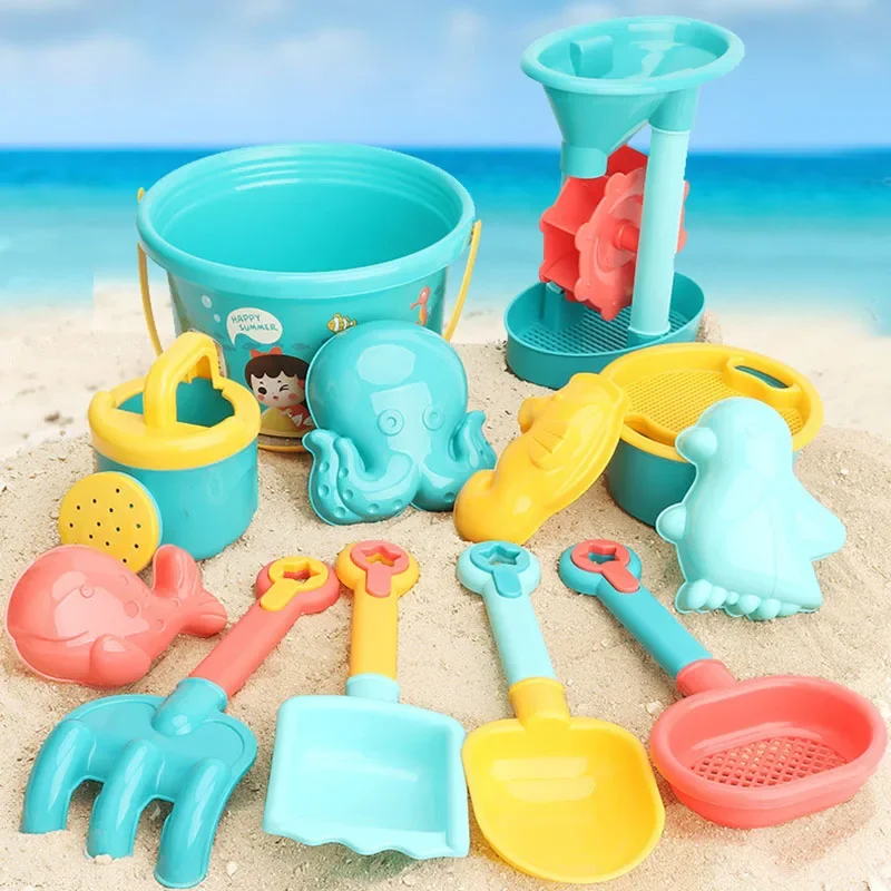 Outdoor Adventure Games - Children Sand Toys 18PCS Summer Beach