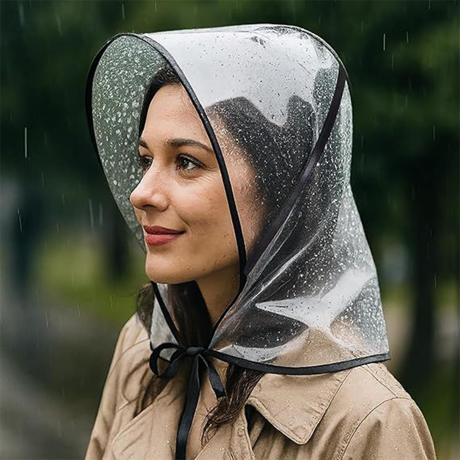 Reusable Transparent Rain Hat  – обзор и цена Outdoor Adventure Hat