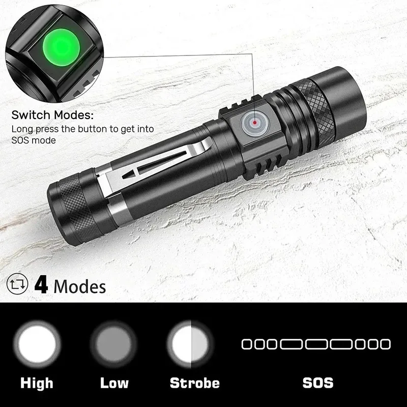 T6 LED Rechargeable Flashlight – обзор и цена Outdoor Adventure Trips