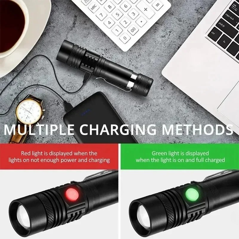 T6 LED Rechargeable Flashlight – обзор и цена Outdoor Adventure Trips