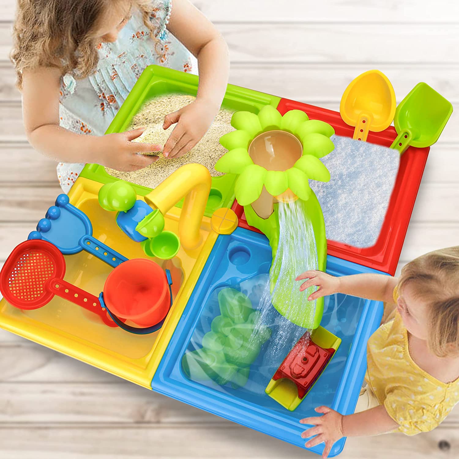 Beach Table Sand Play Toys Chi – обзор и цена Outdoor Adventure Games