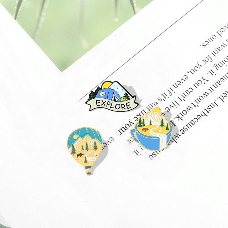 Camping Adventure Enamel Pins  – обзор и цена Outdoor Adventure Gifts