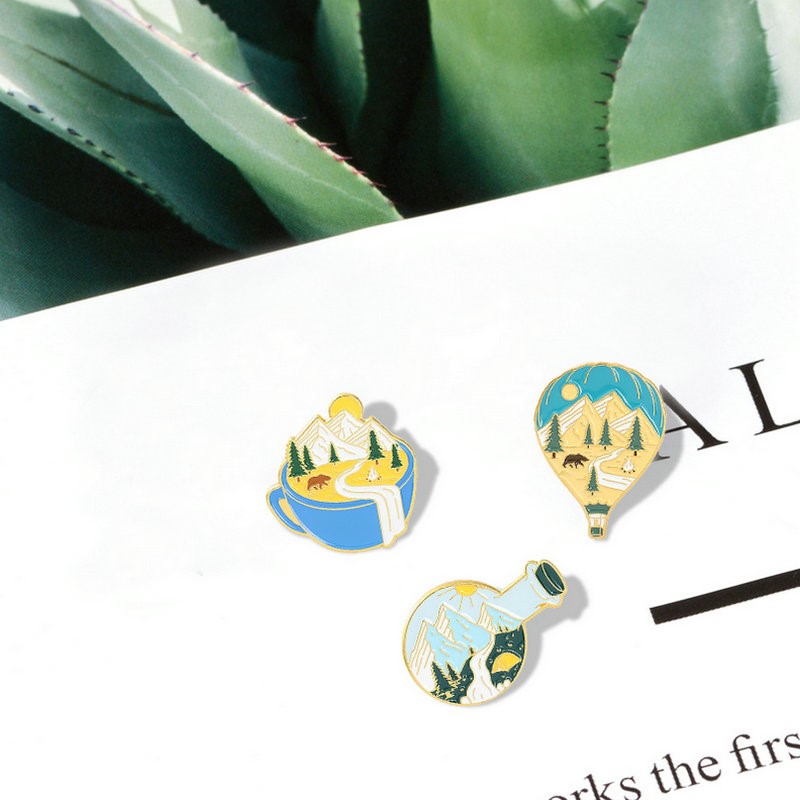 Camping Adventure Enamel Pins  – обзор и цена Outdoor Adventure Gifts