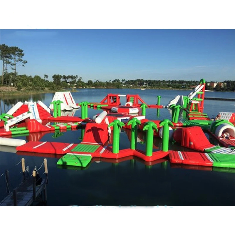 Giant Inflatable Water Park Ga – обзор и цена Outdoor Adventure Course