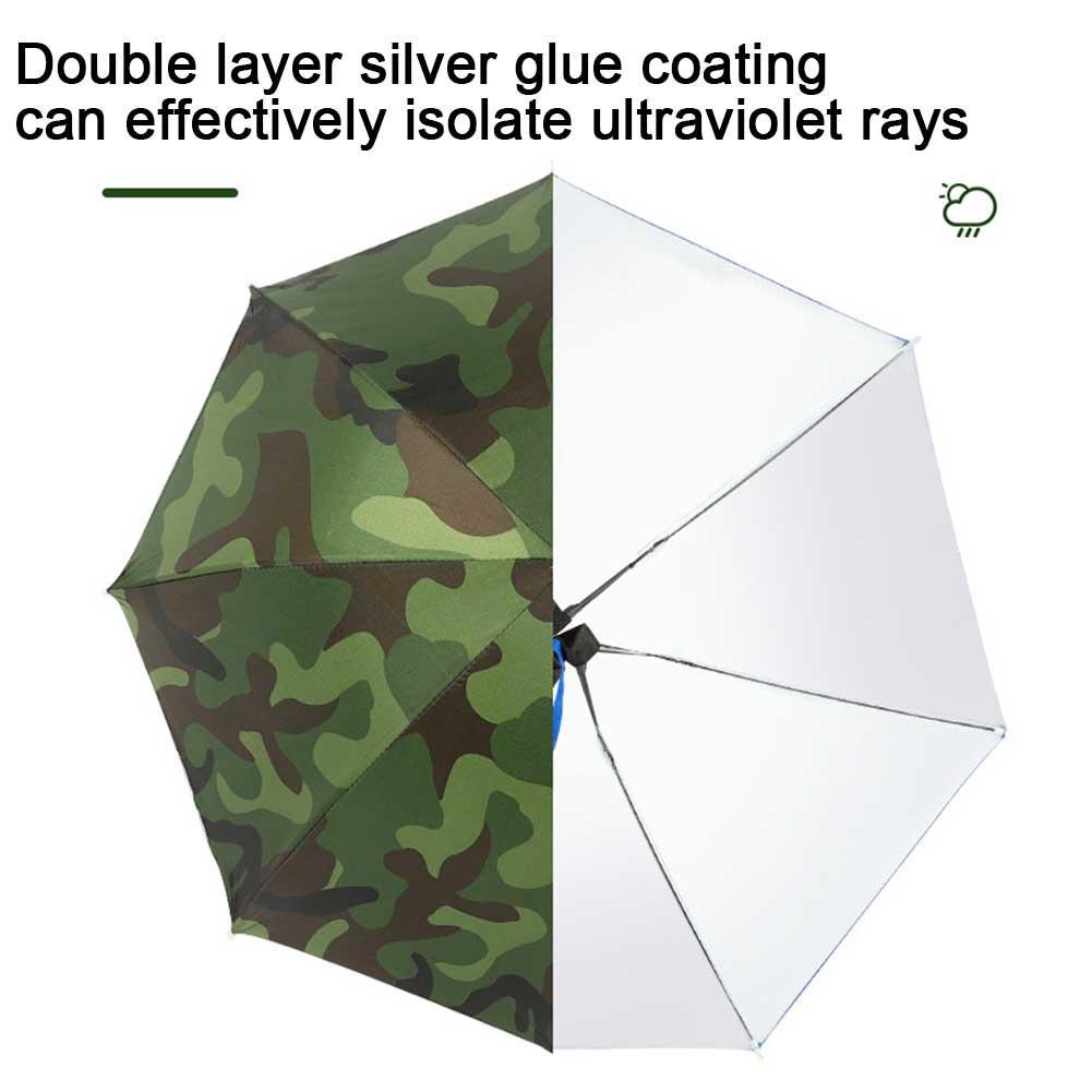 Portable Rain Umbrella Hat Fol – обзор и цена Outdoor Adventure Hat