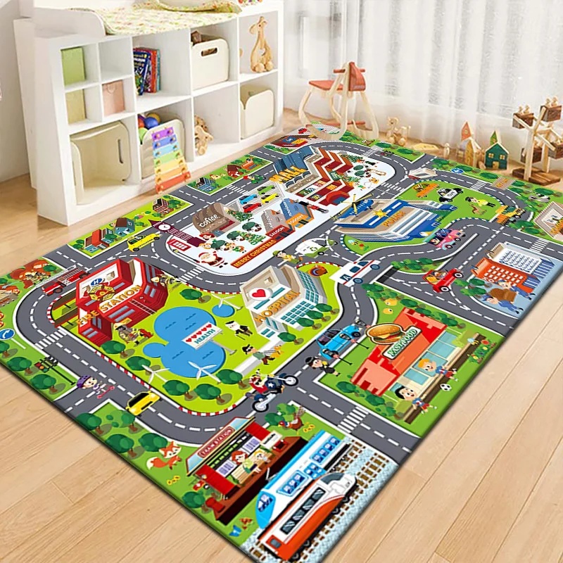 Colorful Kids City Map Play Ma – обзор и цена Outdoor Adventure For Kids
