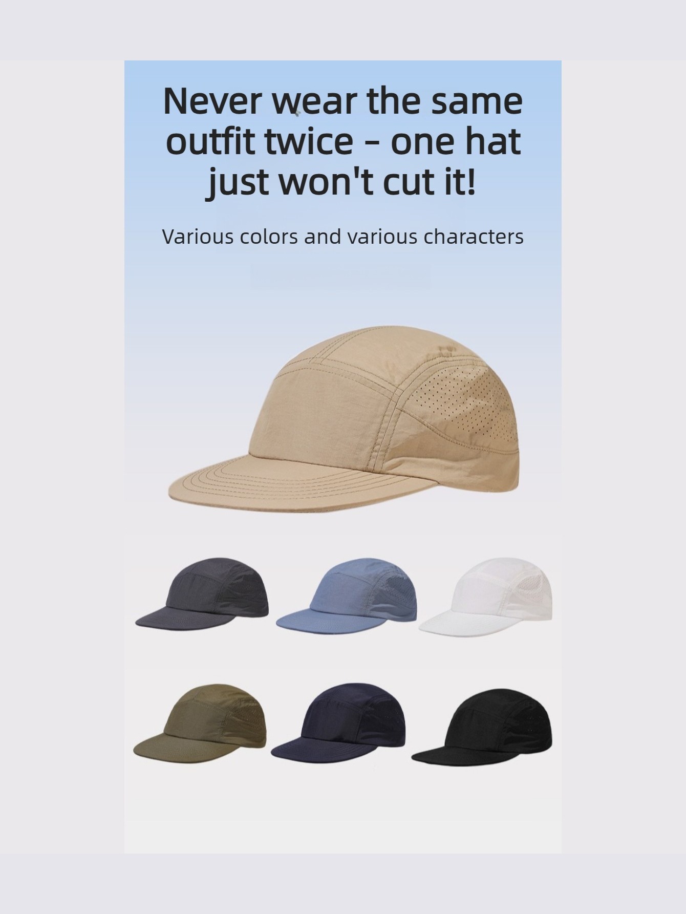 Unisex Large Size Baseball Cap – обзор и цена Outdoor Adventure Hat