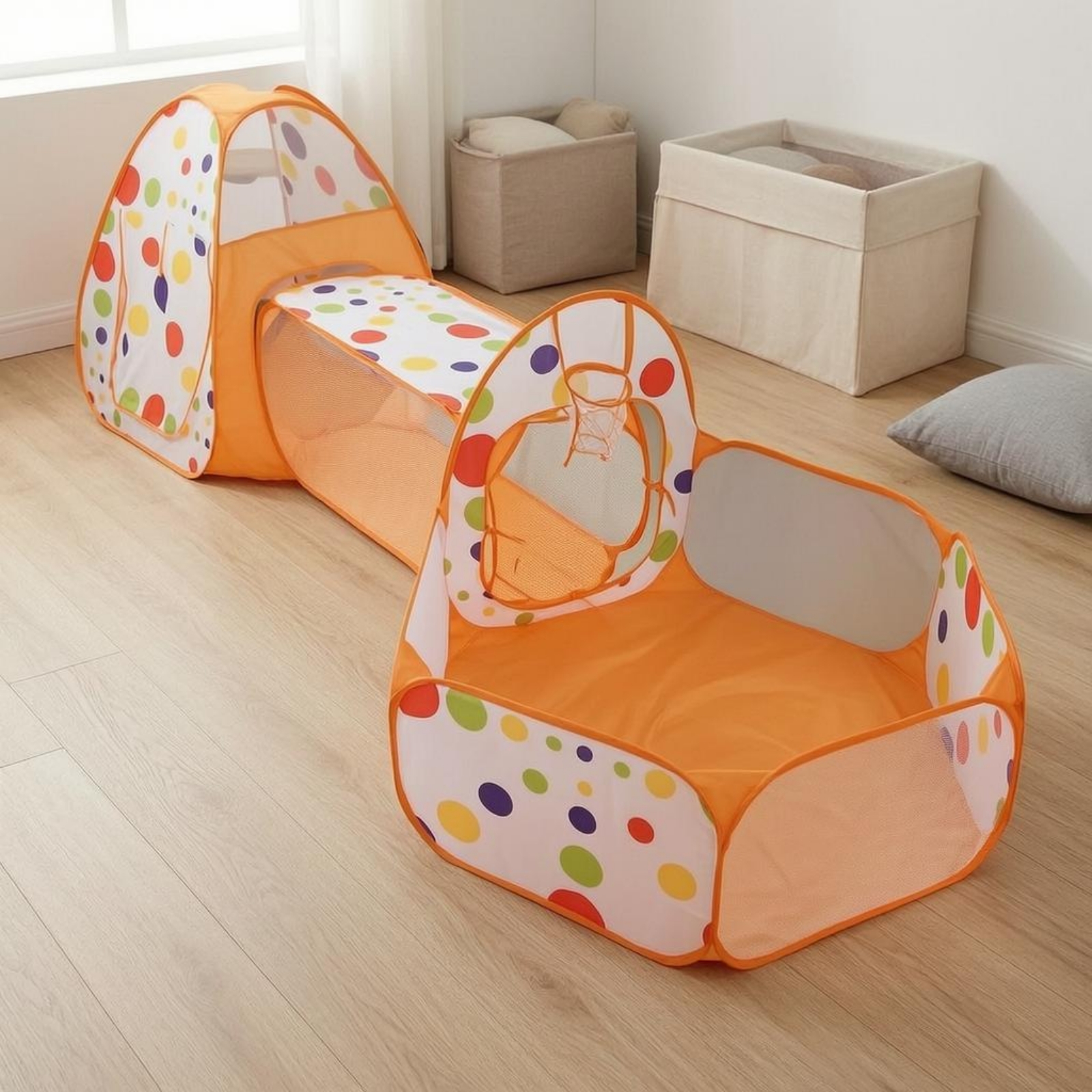 3 Pieces 3 in 1 Play Tent Set  – обзор и цена Outdoor Adventure For Kids