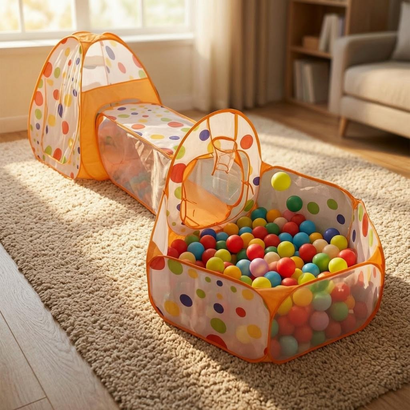 3 Pieces 3 in 1 Play Tent Set  – обзор и цена Outdoor Adventure For Kids