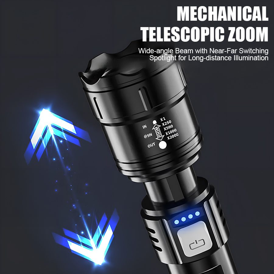 High Power P50 LED Flashlight  – обзор и цена Outdoor Adventure Trips