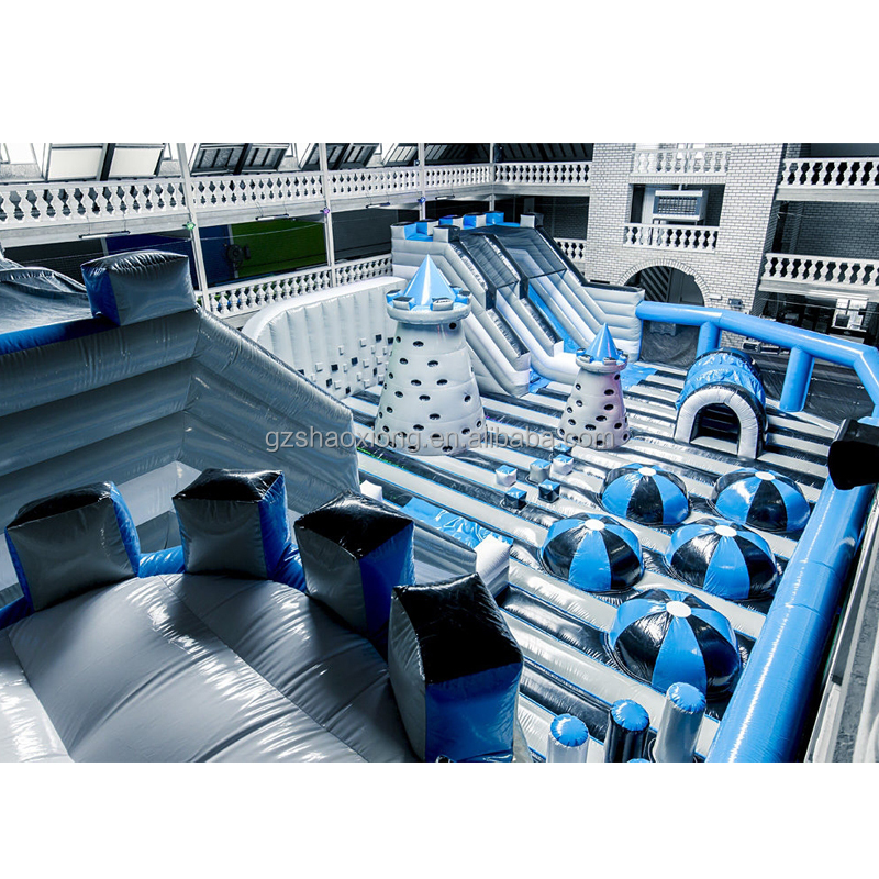 Indoor Inflatable Bounce Slide – обзор и цена Outdoor Adventure Course
