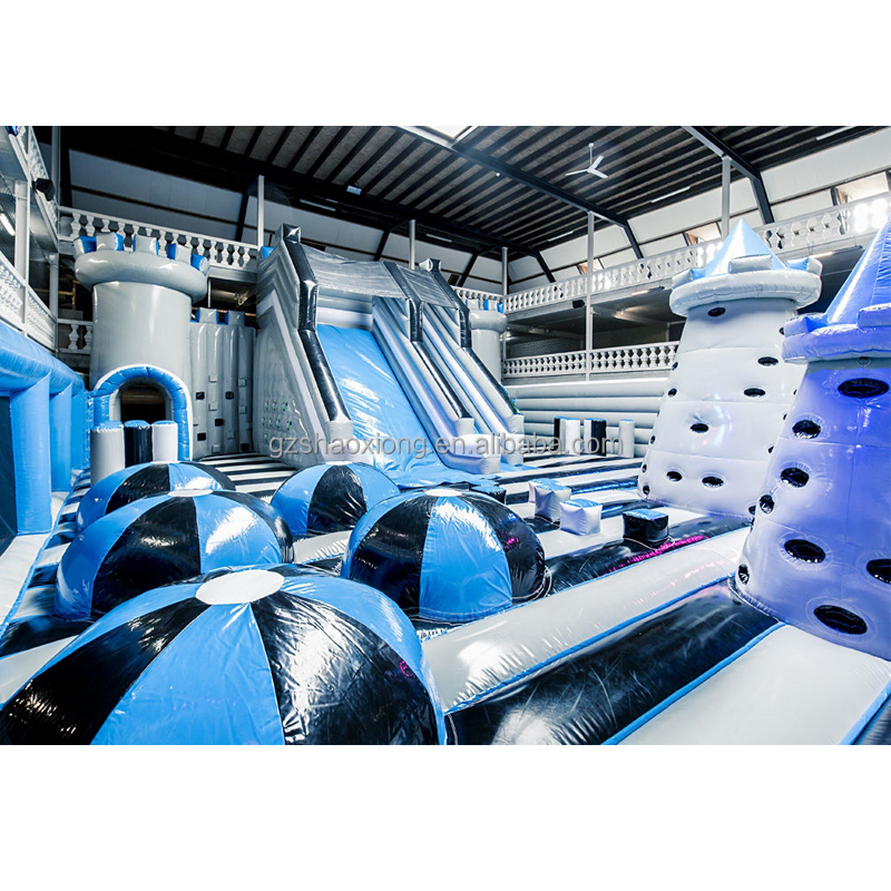 Indoor Inflatable Bounce Slide – обзор и цена Outdoor Adventure Course