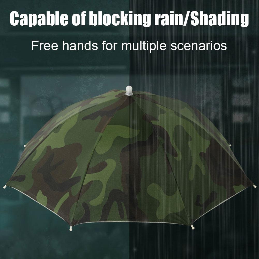 Portable Rain Umbrella Hat Fol – обзор и цена Outdoor Adventure Hat