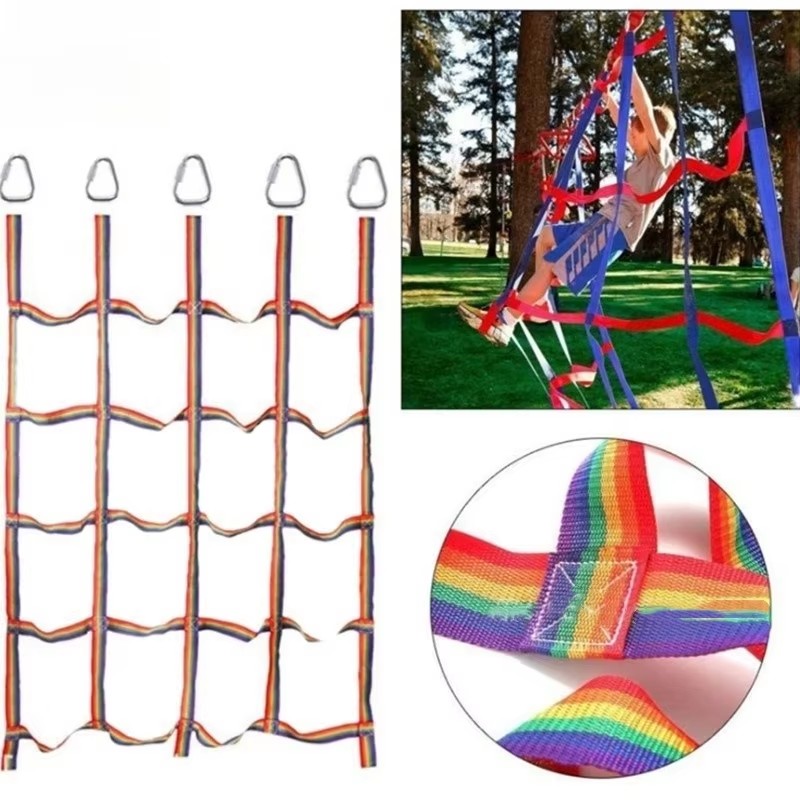 Outdoor Colored Ribbon Climbin – обзор и цена Outdoor Adventure For Kids