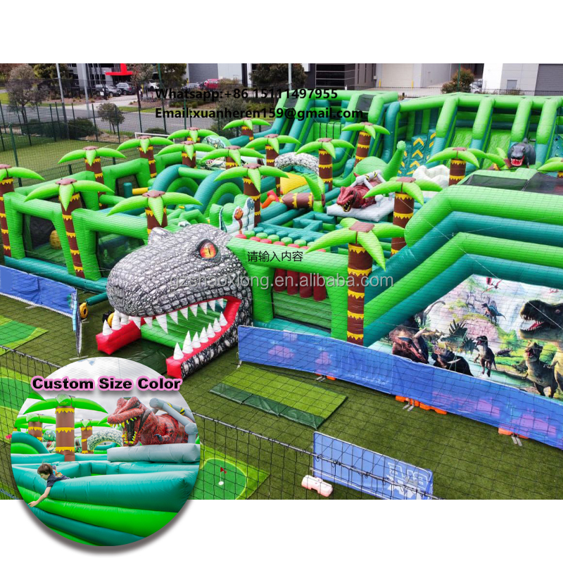 Adventure Inflatable Park Larg – обзор и цена Outdoor Adventure For Kids