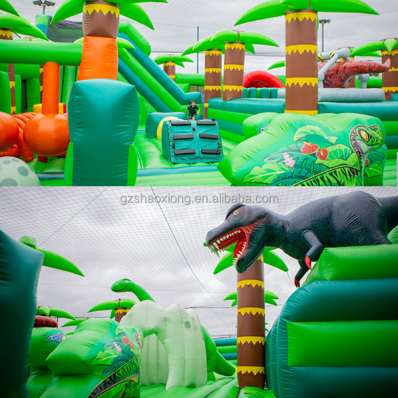 Adventure Inflatable Park Larg – обзор и цена Outdoor Adventure For Kids