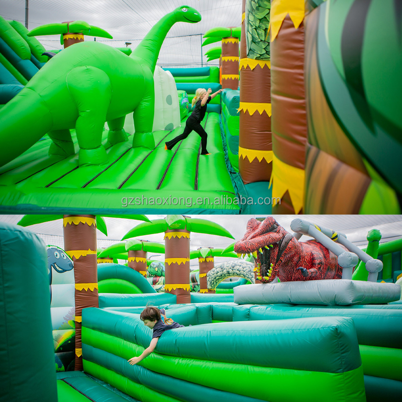 Adventure Inflatable Park Larg – обзор и цена Outdoor Adventure For Kids