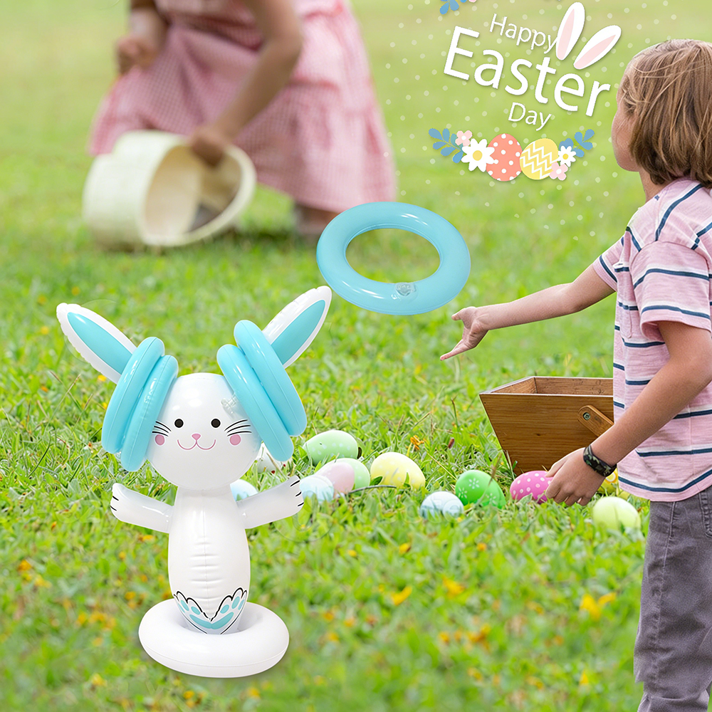 Easter Inflatable Bunny Ring T – обзор и цена Outdoor Adventure Games