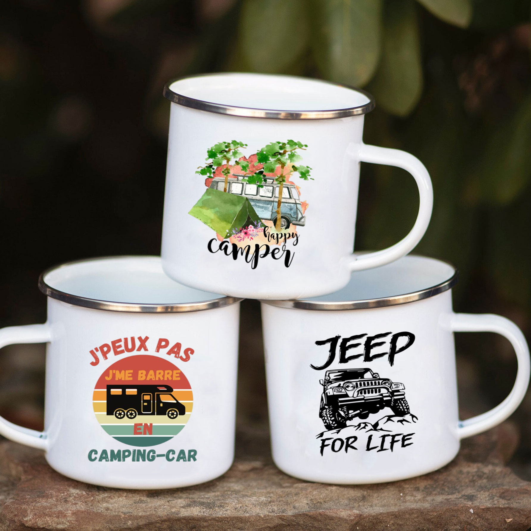 Camping Car Enamel Mug Adventu – обзор и цена Outdoor Adventure Gifts