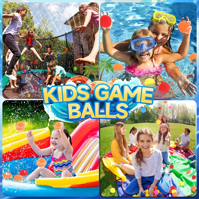 12/30/60Pcs Reusable Water Bal – обзор и цена Outdoor Adventure Games