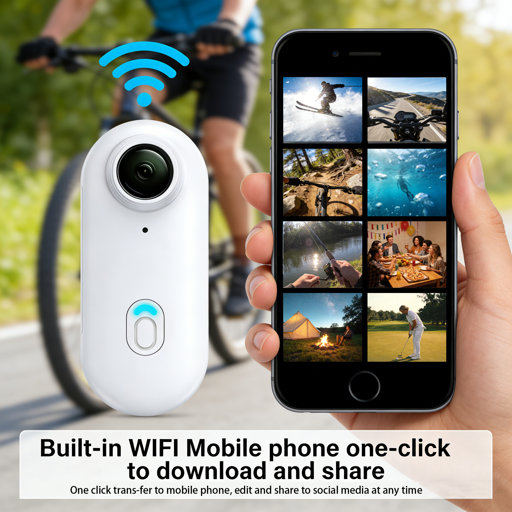4K Anti Shake Action Camera EI – обзор и цена Outdoor Adventure Videos